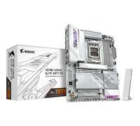 GIGABYTE X870E AORUS ELITE WIFI7 ICE Carte mère - Prend en charge les processeurs AMD Ryzen 9000, VRM numérique 16+2+2 phases, jusqu'à 8200 MHz DDR5 (O.C.), 3x PCIe 5.0 + 1x PCIe 4.0, Wi-Fi 7, LAN 2.5