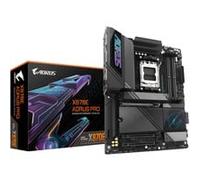 GIGABYTE X870E AORUS PRO Carte Mère - Prend en charge les processeurs AMD Ryzen 9000, 16+2+2 phases VRM numérique, jusqu'à 8000MHz DDR5 (OC), 3xPCIe 5.0 + 1xPCIe 4.0, Wi-Fi 7, LAN 2.5GbE, USB 4
