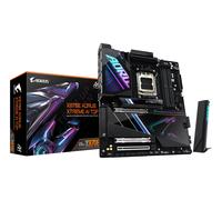 GIGABYTE X870E AORUS XTREME AI TOP Carte mère - Compatible avec les processeurs AMD Ryzen série 9000, VRM 18+2+2 phases, jusqu'à 8800 MHz DDR5 (OC), 1xPCIe 5.0 M.2 + 3xPCIe 4.0 M.2, WI-FI 7, LAN 10 GbE, USB 4
