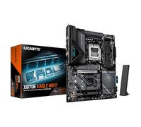 GIGABYTE X870E Eagle WIFI7 Carte Mère - Compatible avec Les processeurs AMD Ryzen 9000, VRM numérique 16+2+2 Phases, Jusqu’à 8200 MHz DDR5 (OC), 1x PCIe 5.0 + 3X PCIe 4.0, Wi-FI 7, LAN 5 GbE, USB 4