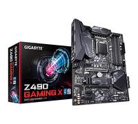 GIGABYTE Z490 Gaming X Intel LGA 1200 ATX Motherboard (11+1 Phases, 2-Way Crossfire Multi-Graphics, USB 3.2 Gen2, Type-A, Dual M.2, RGB Fusion 2.0, Q-Flash Plus)