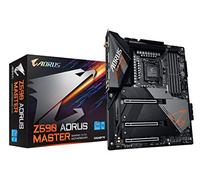 GIGABYTE Z590 AORUS Master (LGA 1200/Intel Z590/ATX/Triple M.2/PCIe 4.0/USB 3.2 Gen2X2 Type-C/Intel WiFi 6E/AQUANTIA 10GbE LAN/Carte mère de Jeu)