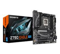 GIGABYTE "Z790 EAGLE Carte mère - Prend en charge les processeurs Intel Core de 14e génération, VRM 12+1+1 phases, jusqu''à 7600MHz DDR5 (OC), 3xPCIe 4.0 M.2, 2,5GbE LAN, USB 3.2 Gen 2 carte mère sock