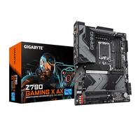 GIGABYTE Z790 Gaming X AX Carte mère - Compatible avec processeurs Intel Core 14th CPUs, 16+1+2 Phases Digital VRM, up to 7600MHz DDR5 (OC), 4xPCIe 4.0 M.2, Wi-FI 6E, 2.5GbE LAN, USB 3.2 Gen 2x2