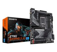 GIGABYTE Z790 GAMING X AX Carte mère - Compatible avec processeurs Intel Core 14th CPUs, 16+1+2 Phases Digital VRM, up to 7600MHz DDR5 (OC), 4xPCIe 4.0 M.2, Wi-Fi 6E, 2.5GbE LAN , USB 3.2 Gen 2x2