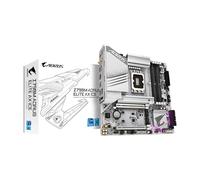 GIGABYTE Z790M AORUS Elite AX ICE LGA 1700 Intel Z790 M-ATX Carte mère avec DDR5, Triple M.2, PCIe 5.0, USB 3.2 Gen2X2 Type-C, Intel Wi-Fi 6E, LAN 2,5 GbE, Q-Flash Plus, EZ-Latch Plus