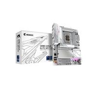 GIGABYTE Carte mère Z890 AORUS ELITE WIFI7 ICE - Prend en charge les processeurs Intel Core Ultra (Série 2), VRM à 16+1+2 phases, jusqu'à 8800MHz DDR5 (OC), 1xPCIe 5.0 + 3xPCIe 4.0, Wi-Fi 7, LAN 2.5GbE, Thunderbolt 4