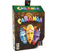 Gigamic - Jeu de cartes Cabanga - Stratégique, 3-6 joueurs, Dès 8 ans - Multicolore