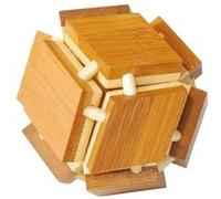 Gigamic CasseTête Bambou Cube Multicolore G