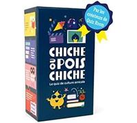 Chiche ou Pois Chiche - Le Quiz de Culture Amicale - Jeu de Cartes - Jeux de société pour Soirées en Famille ou Entre Amis