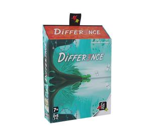 Gigamic - Difference - Le Jeu où il Faut Chercher Les erreurs - Jeu d'ambiance - A partir de 7 Ans - De 2 à 6 Joueurs, Multicolore, Coloré