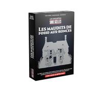 GIGAMIC Enigamic - sous SCELLES: Les MAUDITS DE Fosse-AUX-RONCES - Un Jeu d'enquête immersive - Durée de 90 à 150 Minutes - De 1 à 5 Joueurs - A partir de 14 Ans, Noir et Blanc