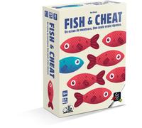 Gigamic - Fish & Cheat - Le Jeu de Bluff, Familial, Rapide - pour Les Enfants de 10 Ans et Plus et Les Adultes - Tentez de débusquer la Bonne réponse Parmi l'océan de mensonges! - De 4 à 10 Joueurs.