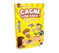 GIGAMIC - Gagne Ton Papa - Jeux de société - Casse-tête évolutif Bois dès 3 Ans - Jeu de réflexion logique et géométrie pour Enfant - De 1 à 2 Joueurs - Jeu Rapide 10 Min - Version Française - GZFGP