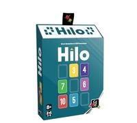 Gigamic - HILO - Un jeu d'ambiance aux règles simples - Des parties rapides entre amis ou en famille - De 2 à 6 joueurs - A partir de 8 ans.