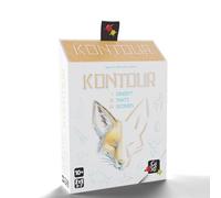 Gigamic - Kontour - Jeu De Dessin- Saurez-Vous Faire deviner Votre Concept en Seulement 15 Traits? - Un Jeu pour Toute la Famille - De 3 à 7 Joueurs - A partir de 10 Ans.