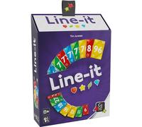 Gigamic - Line-It - Un Jeu De Cartes - Un Jeu D'ambiance Et De Prise De Risques - Pour 2 À 5 Joueurs - A Partir De 8 Ans