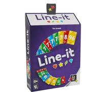 Gigamic - Line-IT - Un Jeu de Cartes - Un Jeu d'ambiance et de Prise de Risques - pour 2 à 5 Joueurs - A partir de 8 Ans.