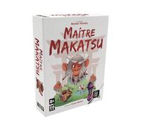 Gigamic - Maitre Makatsu - Relève Les épreuves Devant Le Mentor Ninja Tout en évitant au Maximum Les Points négatifs - Jeu d'ambiance pour Toute la Famille - De 2 à 6 Joueurs - A partir de 8 Ans.