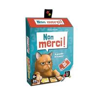 Gigamic - Non Merci - Accepterez-Vous la Carte au Risque de Perdre des Points ou direz-Vous : Non Merci ? - Un Jeu Fun et Facile pour Toute la Famille - De 3 à 7 Joueurs - A partir de 8 Ans.