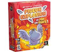 Gigamic - Pigeon Explosion - Fais exploser Le Pigeon des Autres pour Tenter de remporter la Partie - Jeu d'ambiance - De 2 à 5 Joueurs - Dès 8 Ans