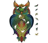 Gigamic Puzzle Bois Rainbow 120p Hibou