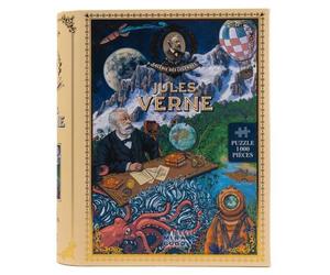 Gigamic Puzzle Jules Verne : La Galerie des Légendes Puzzle de couleurs 1000 pièces Education