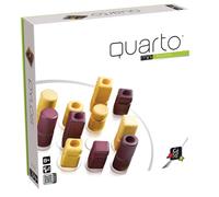 Gigamic, Quarto Mini Jeu Familial en Bois 2 Joueurs à partir de 8 Ans et Plus 15 Minutes Allemand Multilingue