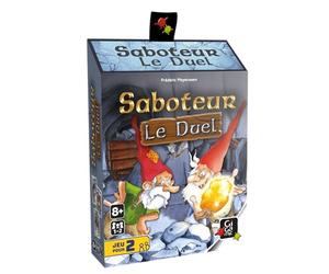 Gigamic - Saboteur: Le Duel - Jeu de société - Jeu de Bluff - A Jouer en Famille ou Entre Amis - A partir de 8 Ans - De 1 à 2 Joueurs - Version Française - AMBSLD