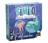 Gigamic - Similo Animaux Aquatiques - Jeu de déductif coopératif - pour Toute la Famille - A partir de 7 Ans - De 2 à 8 Joueurs.