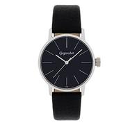 Gigandet Montre Femme Quartz Minimalism Analogique Bracelet Cuir Noir G43-002