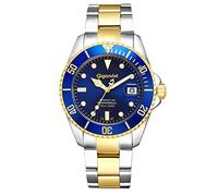 Gigandet Sea Ground Montre Plongée Homme Automatique Analogique Bleu Or G2-001