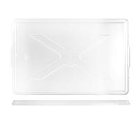 GIGANPLAST Couvercle pour boîte de Service, 60 x 40, Transparent, Polypropylene