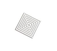GIGANPLAST Pedana Doccia 50X50 Gig 4325 Bianco Arredo Bagno