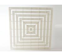 GIGANPLAST Pedana Doccia 60X60 Gig 4325 Bianco Arredo Bagno