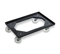 Giganplast Service Boîte à roulettes avec roulettes 40 x 60