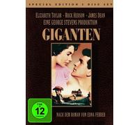 GIGANTEN - ELIZABETH TAYLOR,ROCK HUDSON,JAMES DEAN 3 DVD NEUF