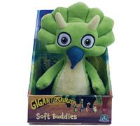 Gigantosaurus: 10 """" Dinosaure Soft Plux - Tiny - Green & Blue Huggable Dino Texture Soft Toy Toy TV Series Personnage Toddler & Kids Ages 1+