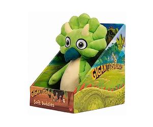 GIGANTOSAURUS, Dinosaure, Peluche de 25 cm, Peluche, Modèle aléatoire, Jouet pour Les Enfants dès la Naissance, GIOCHI PREZIOSI, GGN04