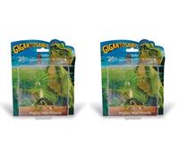 Gigantosaurus, Dinosaure, Personnage de 5 cm, Modèle aléatoire, Jouet pour Enfants à partir de 3 Ans, GIOCHI PREZIOSI, GGN00 (Lot de 2)
