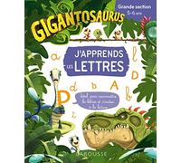 Collectif – GIGANTOSAURUS J'apprends les lettres – Grande section – Broché – Larousse
