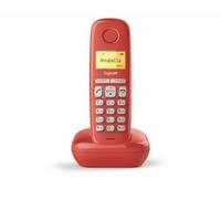 Gigaset A 170 Téléphone analogique sans fil DECT (Identification de l'appelant, rouge)