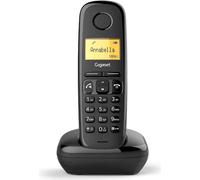 Gigaset A270 Black Téléphone sans fil DECT avec mains libres et identification de l'appelant