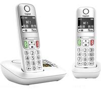 Gigaset A605A Duo Phones Blanc/Argent