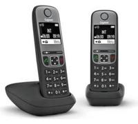 Gigaset A705 Duo Noir - Téléphone Dect