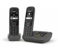 Gigaset AE690A Téléphone analog/dect Identification de l'appelant Anthracite