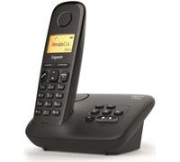 Gigaset AL170A Solo, Téléphone DECT, Casque sans fil, Haut-parleur, 50 in, Identification du nom et de l'appelant, Noir