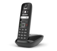 Gigaset AS690 Teléfono DECT/analógico Identificador de llamadas Negro