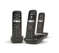 GIGASET AS690 Trio Noir Téléphone Fixe sans fil DECT