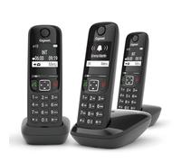 Gigaset AS690 téléphone sans fil Trio - Telephone Sans Fil Pack duo / trio